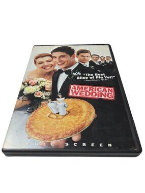 American Wedding DVD Jason Biggs Full Screen Edition 2003 Comedy Movie Rated R